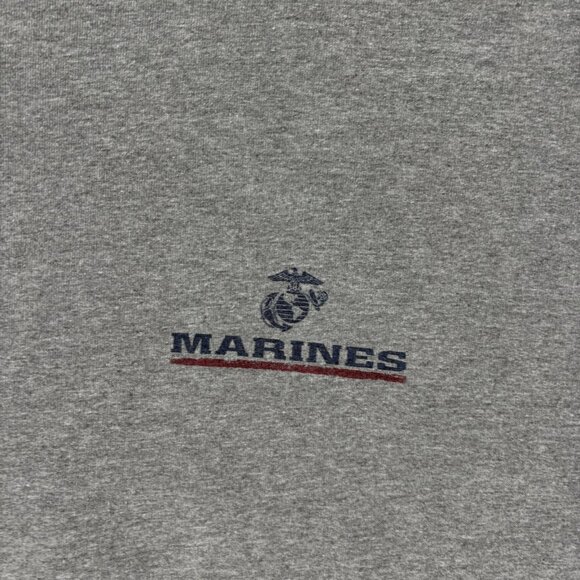Marines Single Stitch T Shirt Men XL "The Change Is Forever" Made in USA Army - Picture 3 of 9